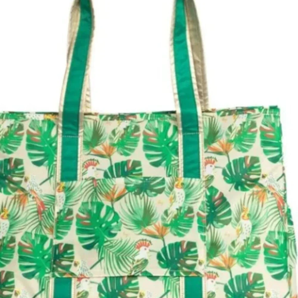 NWT- LUG- ROVER XL- TROPICAL BIRDS CREAM - Picture 4 of 5